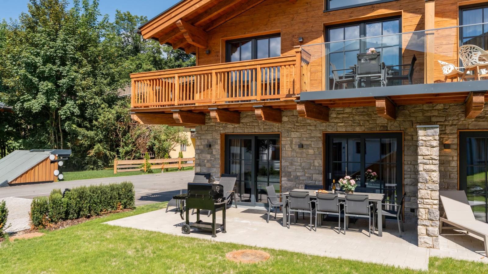 Tauernlodge Eben D1 - Außenbereich Sommer