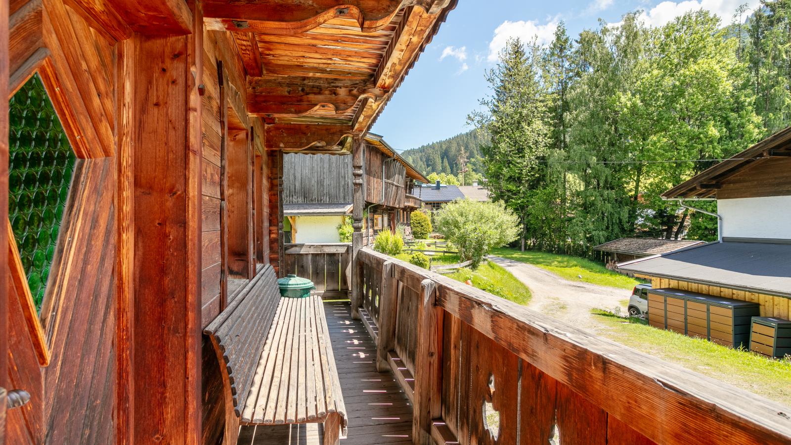 Huberhof 2-Balcon-terrasse