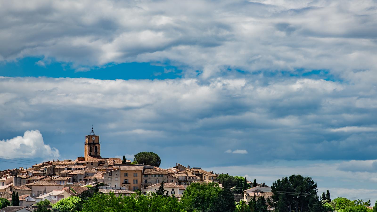 Bastide St John-Gebiete Sommer 1 km