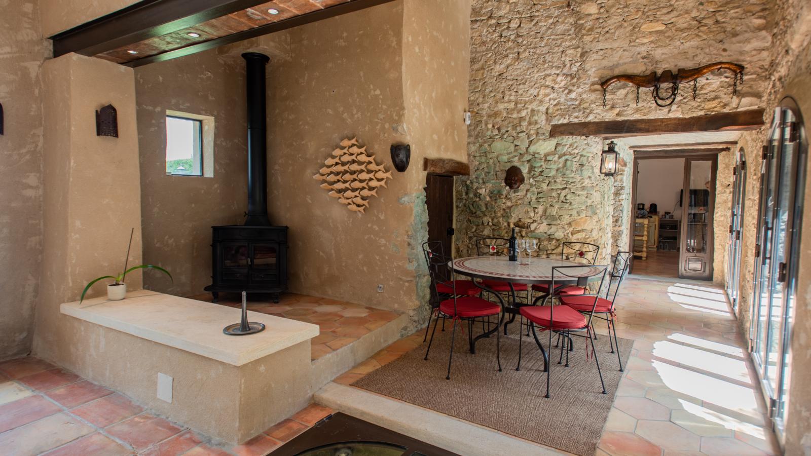 Bastide St John-Wohnzimmer