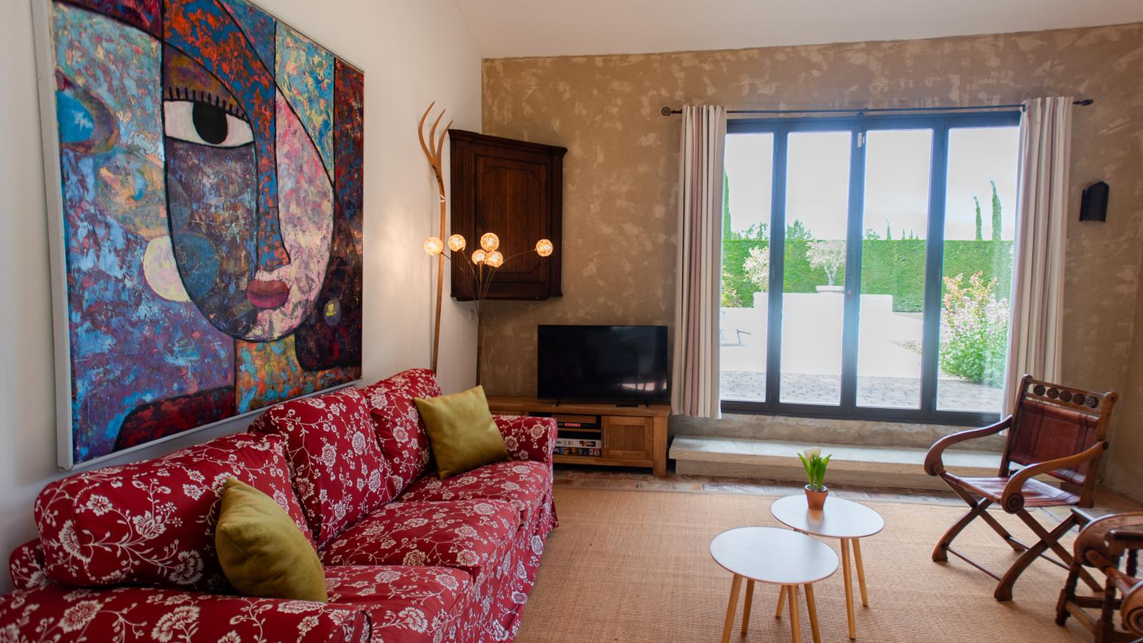 Bastide St John-Wohnzimmer