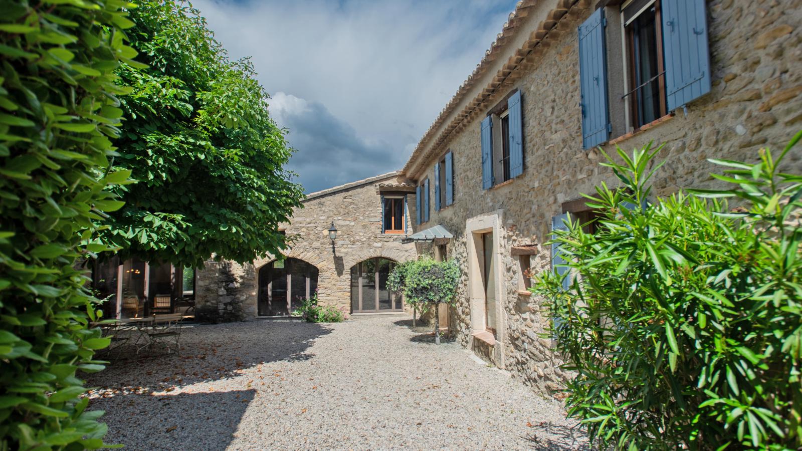 Bastide St John-Außenbereich Sommer