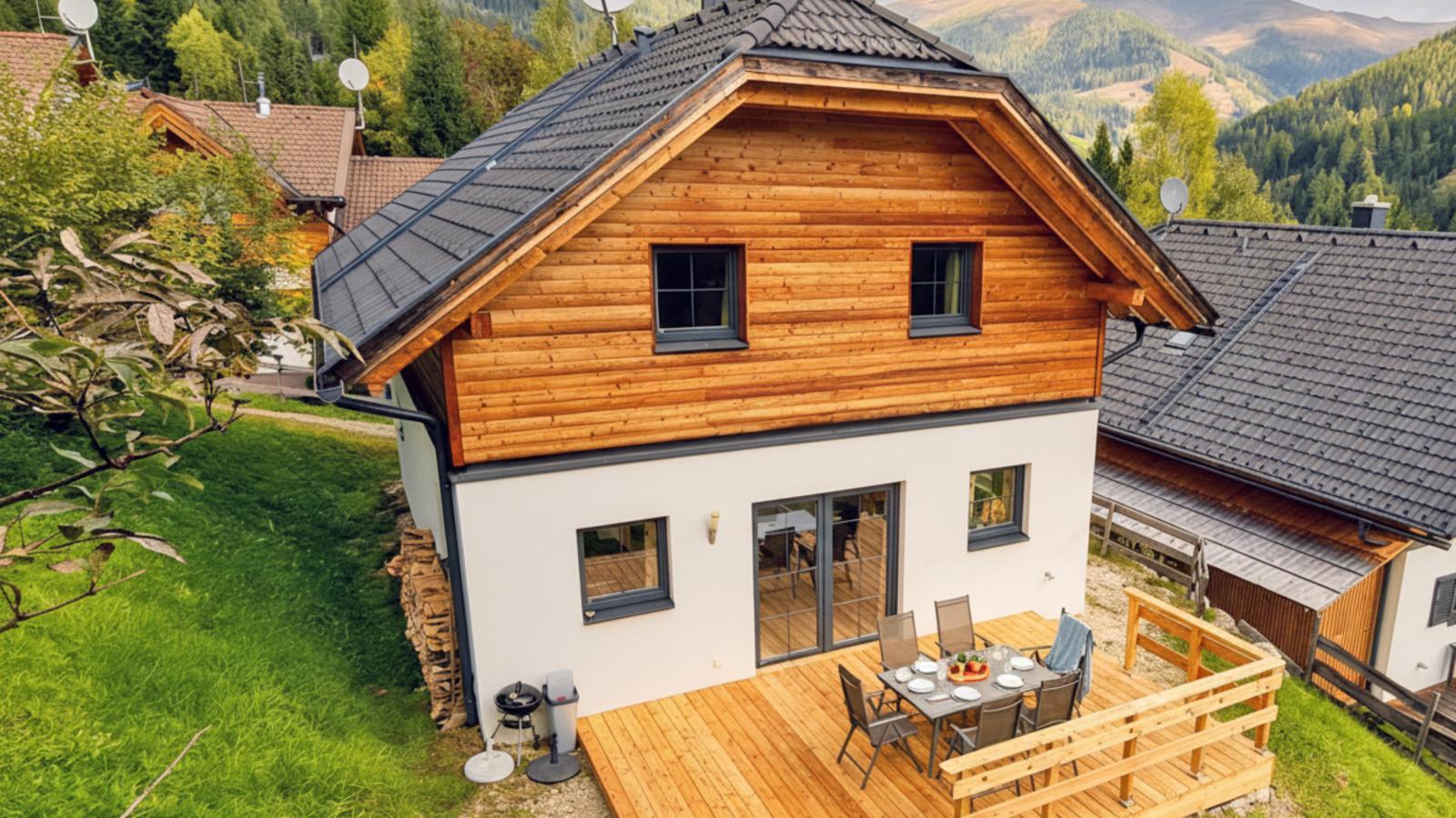 Sauna Chalet Ahorn-Terrasbalkon