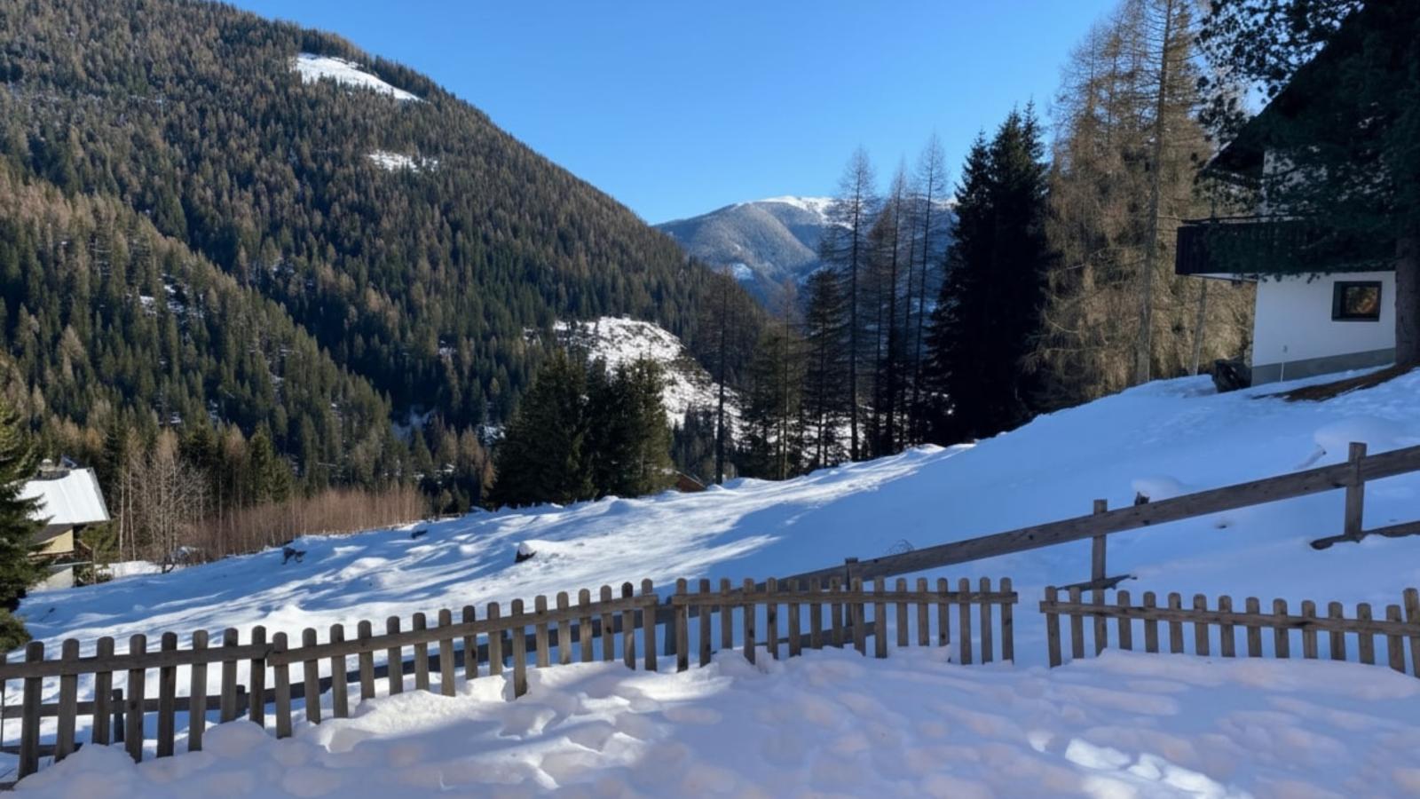 Sauna Chalet Ahorn-Tuin winter