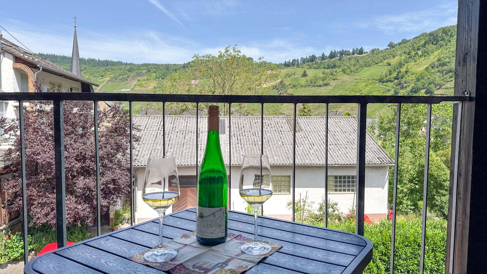 Ferienweingut Emmerich-Terrasbalkon