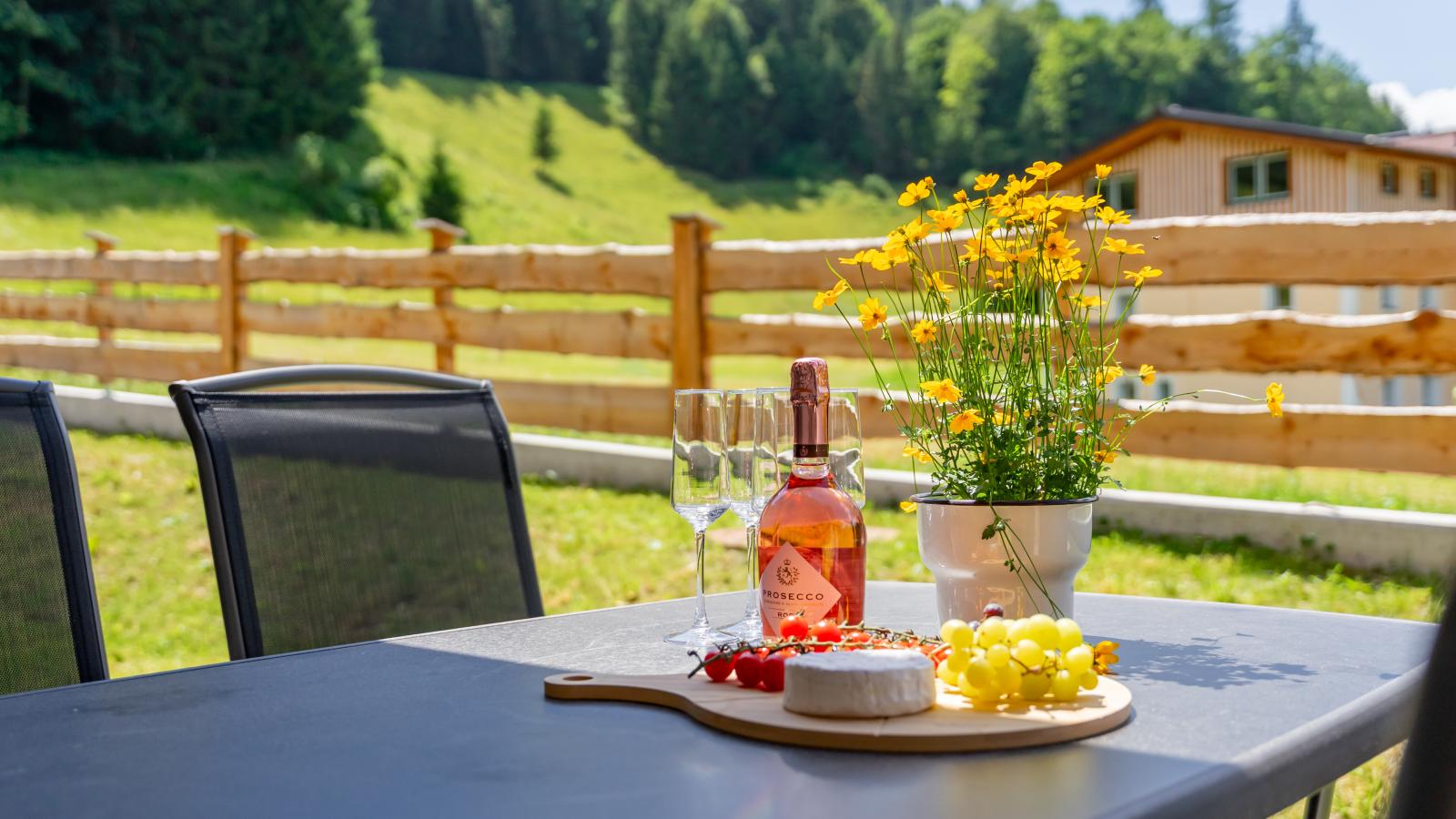 Tauernlodge Amadeiro Im Pongau - Terrasse/Balkon