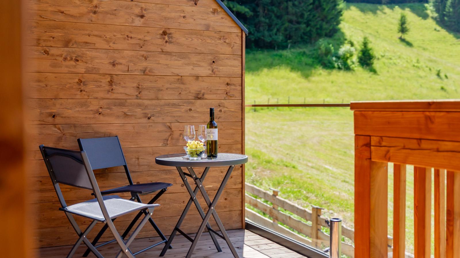 Tauernlodge Amadeiro Im Pongau - Terrasse/Balkon
