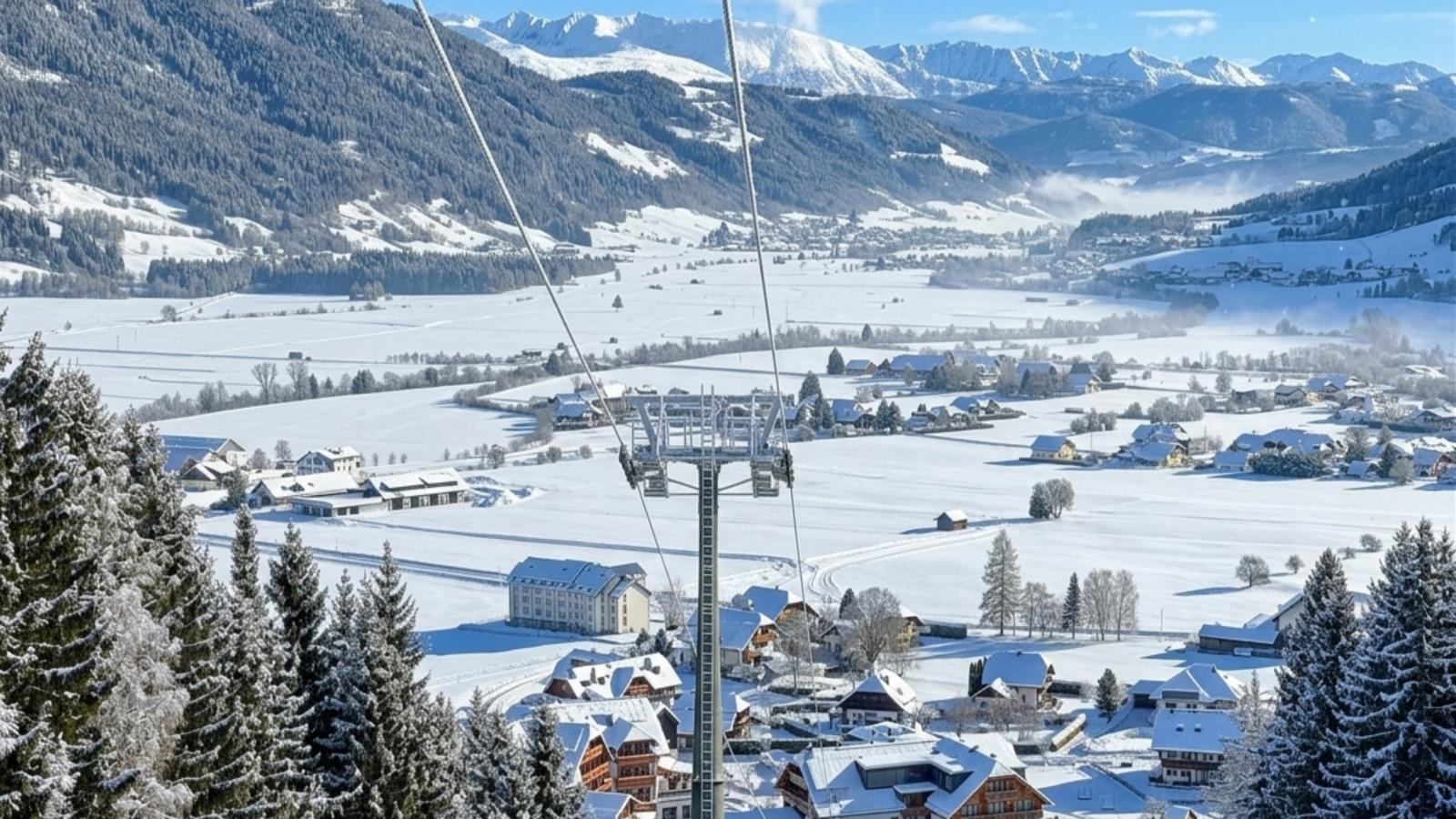 Silverjet - Zones hiver à 1 km