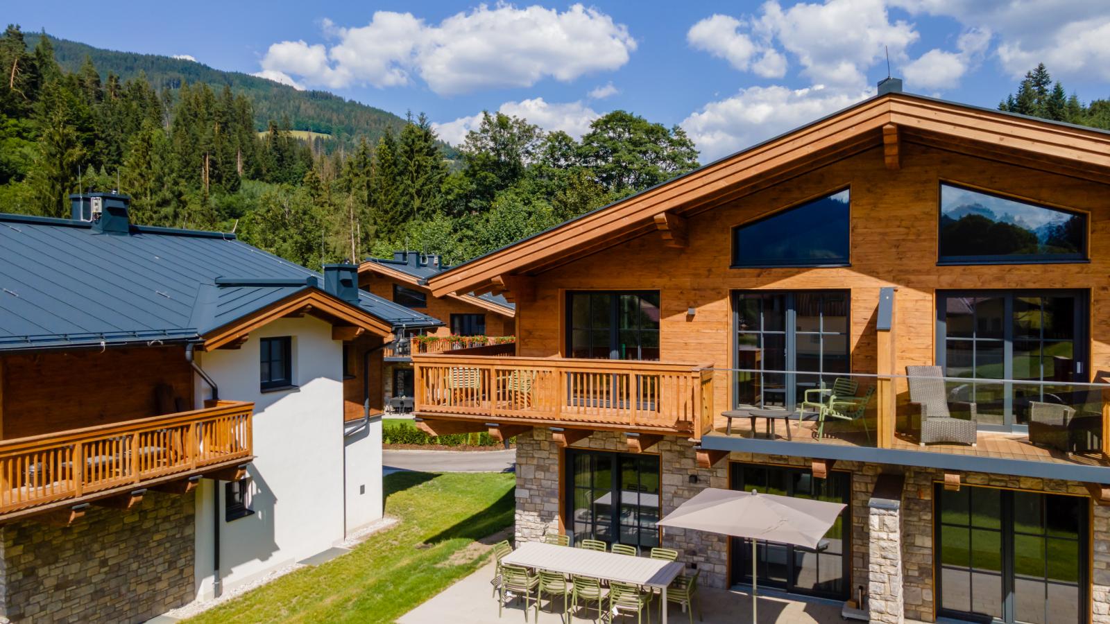 Tauernlodge Eben E1 - Außenbereich Sommer