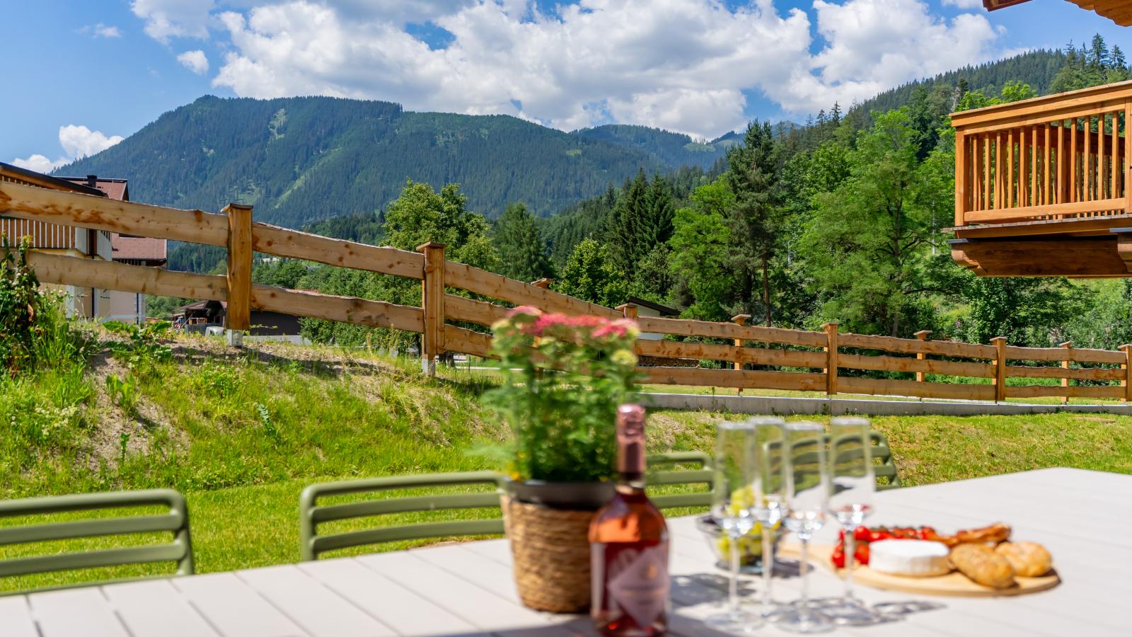 Tauernlodge Eben E1 - Aussicht Sommer