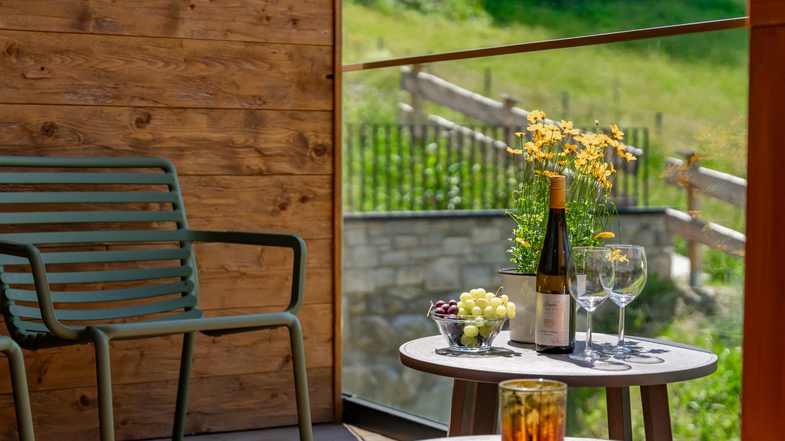 Tauernlodge Eben E1 - Terrasse/Balkon
