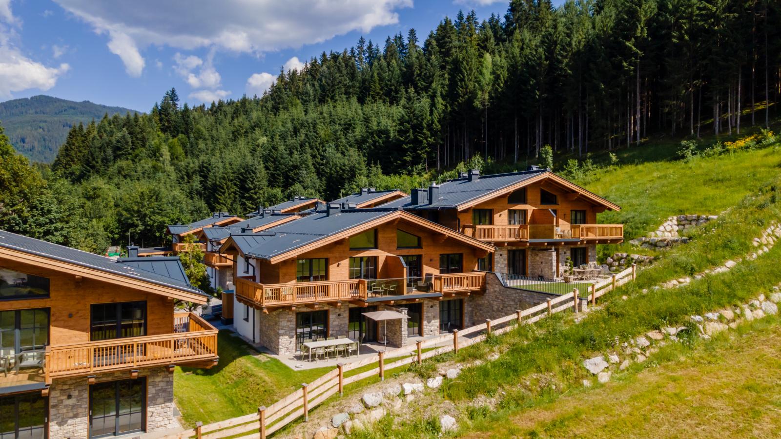 Tauernlodge Eben E1 - Außenbereich Sommer