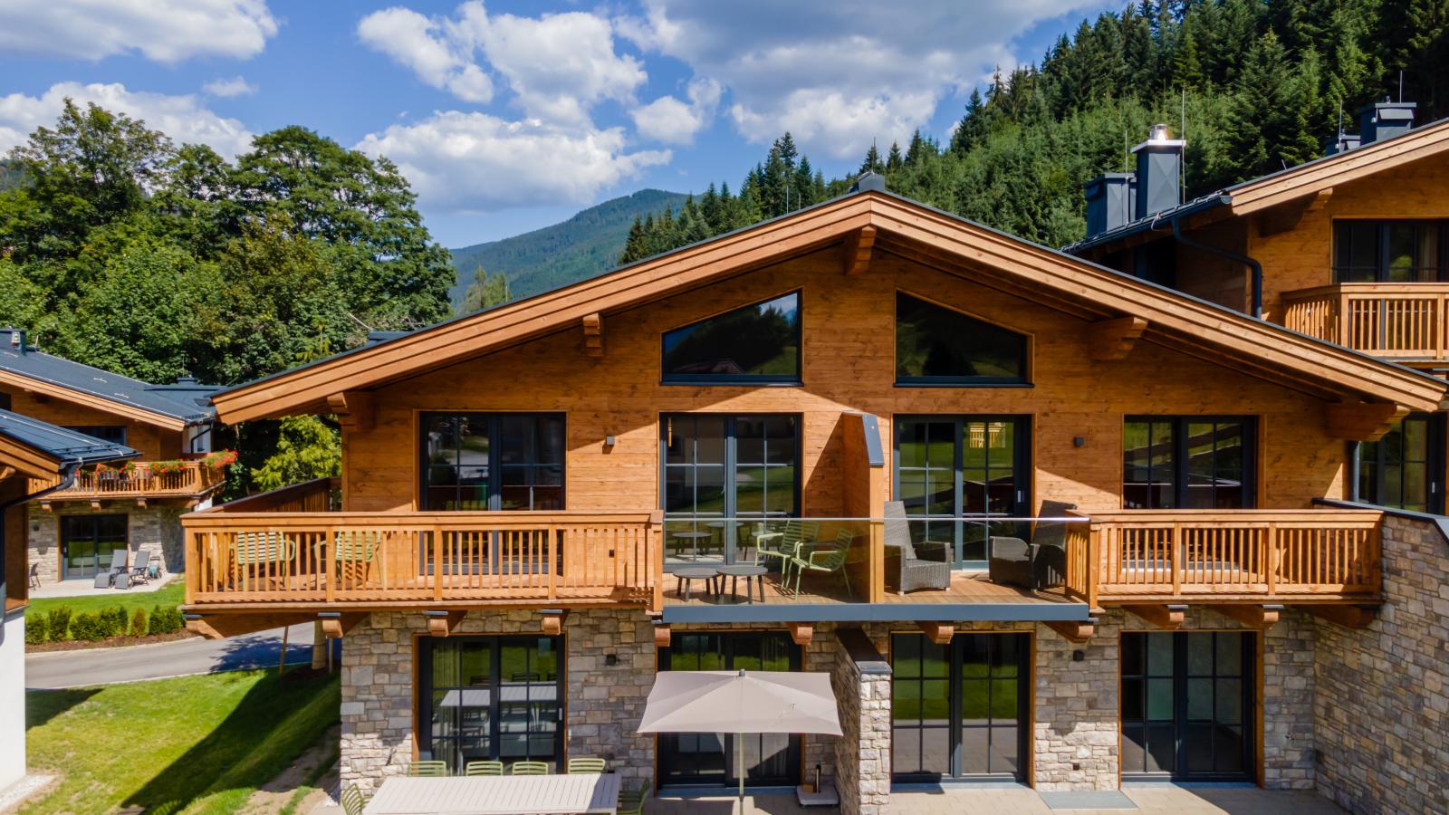 Tauernlodge Eben E1 - Außenbereich Sommer