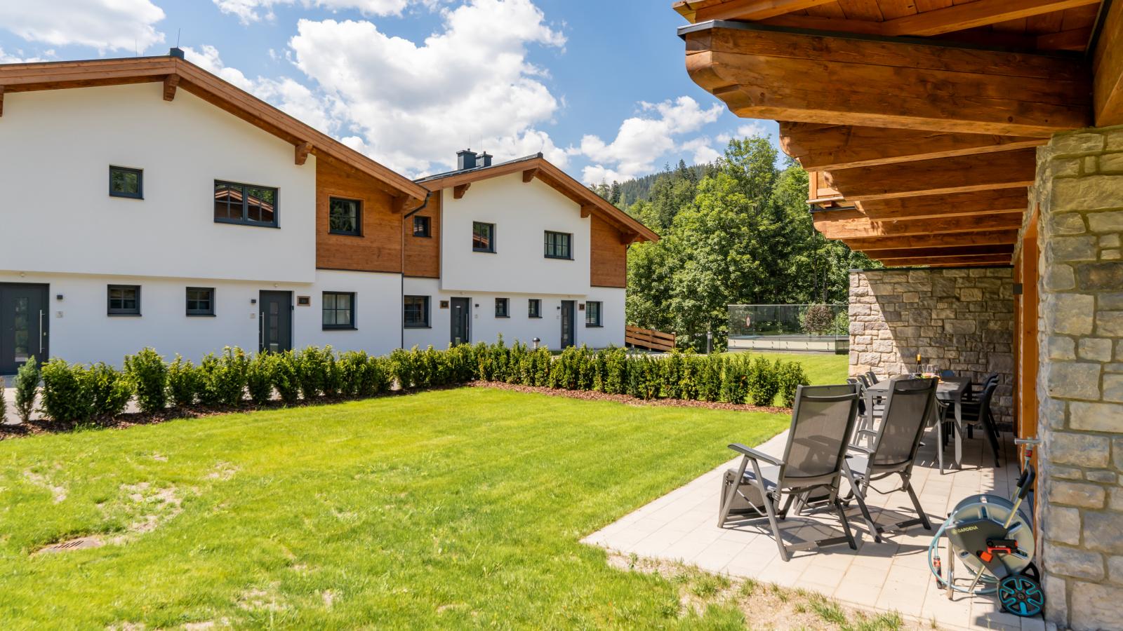 Tauernlodge Eben A4 - Tuinen zomer