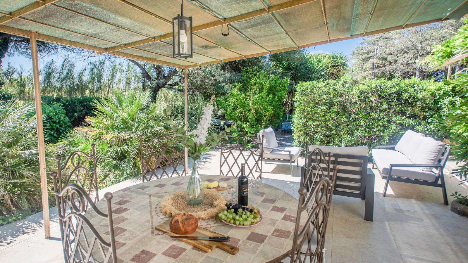 Les Romarins - Terrasse / balcon