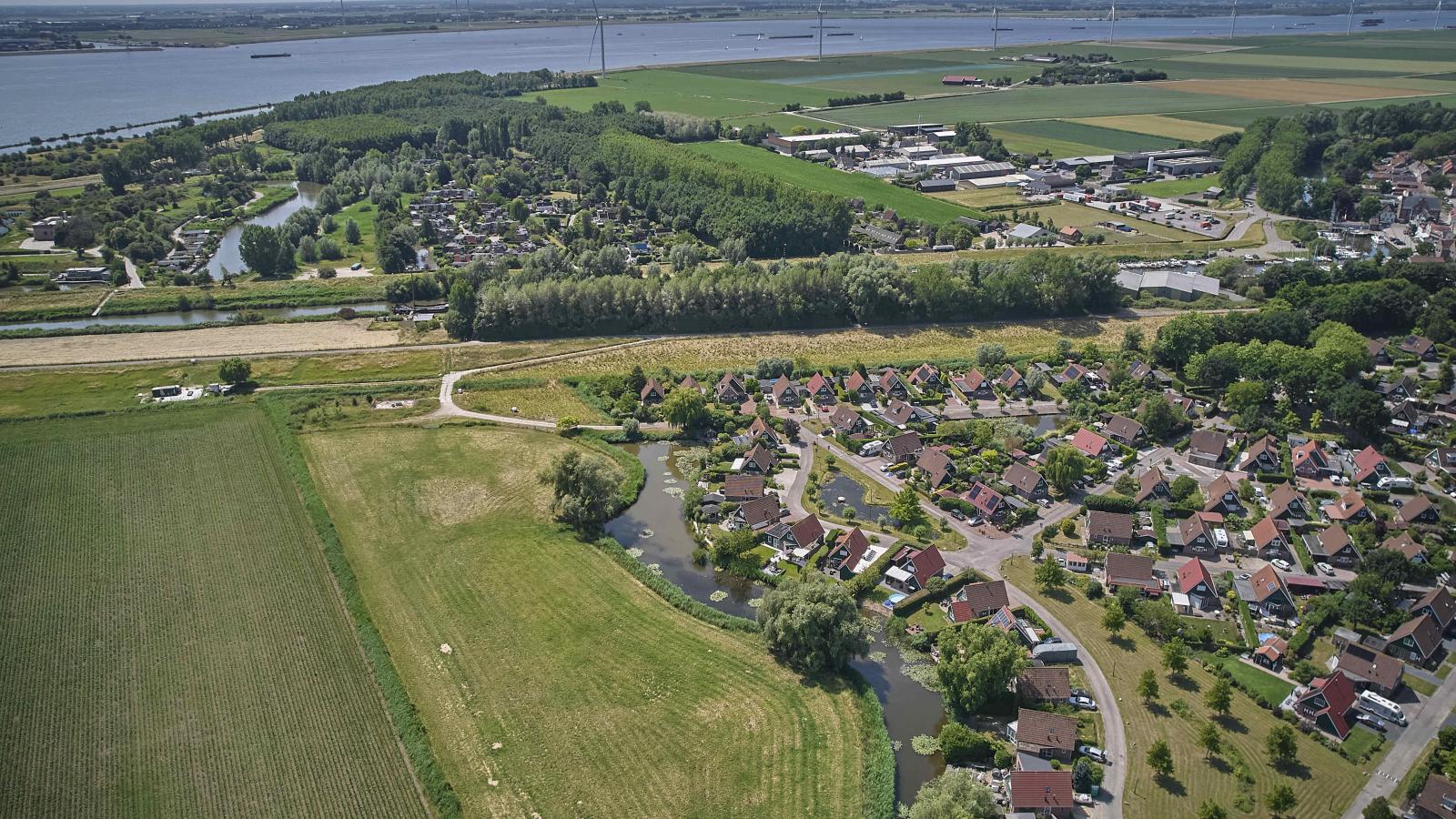 Poldergeluk-Zones d'été à 1 km
