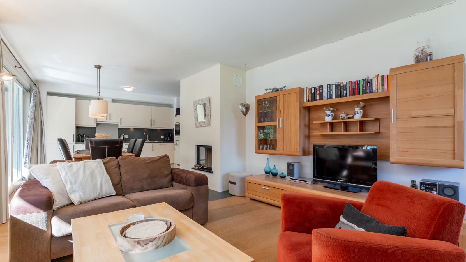 Drei Berge Top 4-Woonkamer