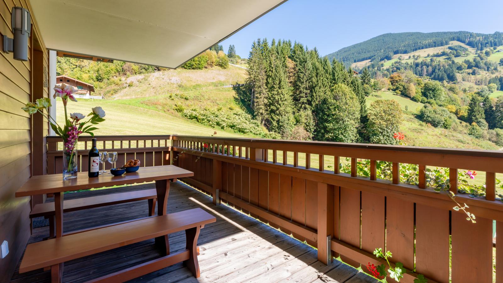 Drei Berge Top 4-Terrasbalkon