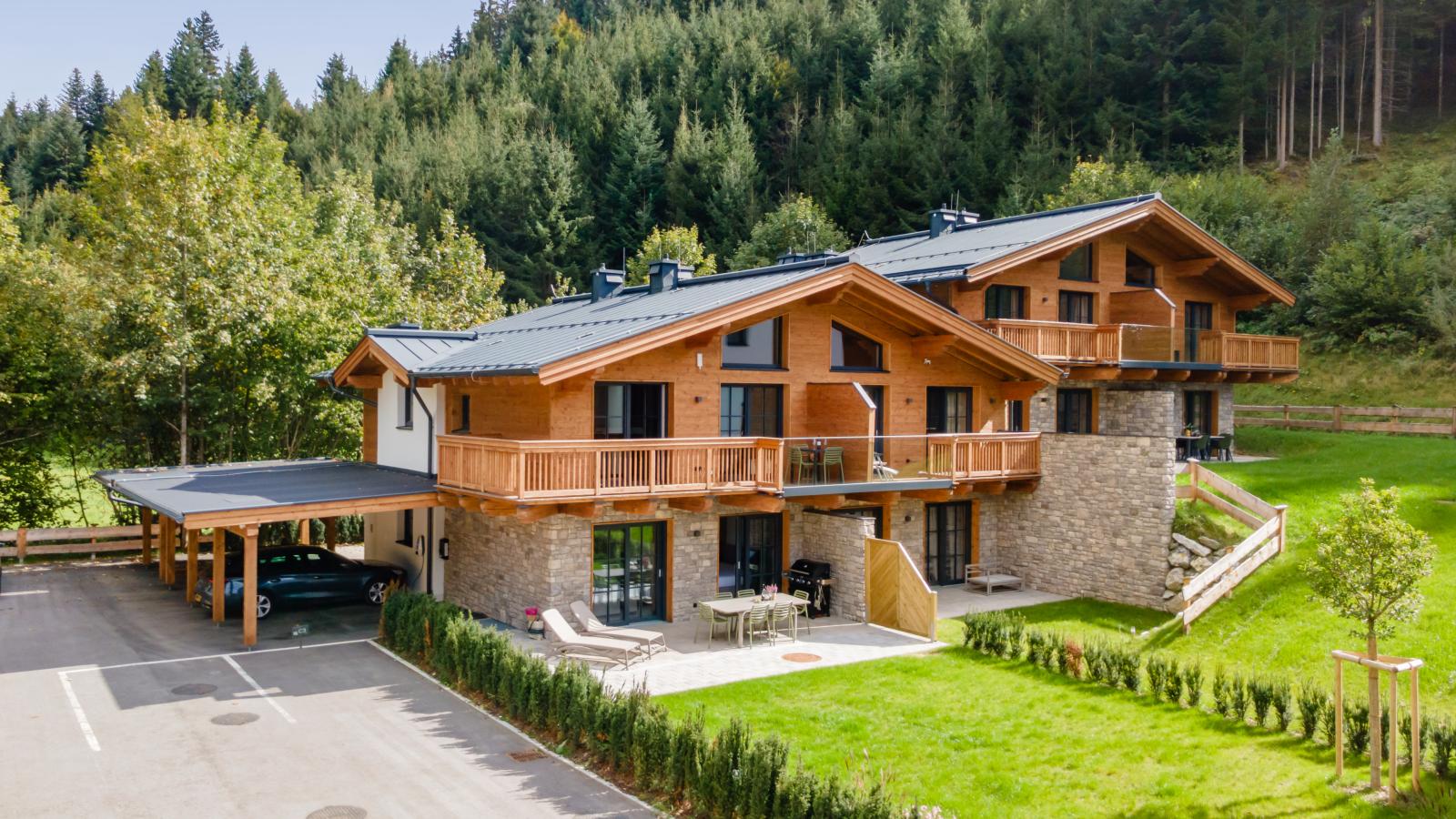 Tauernlodge Eben C1 - Buitenkant zomer
