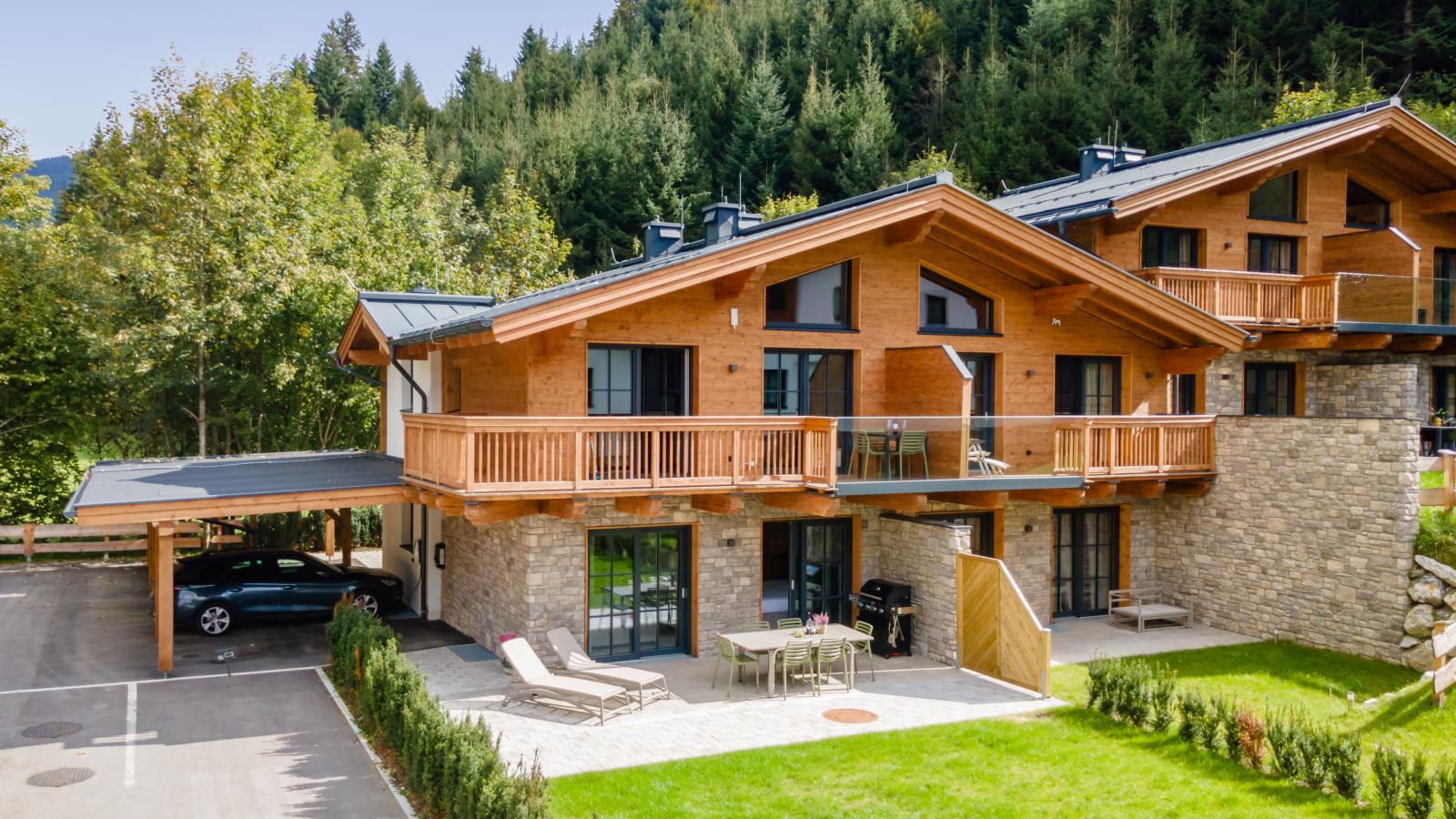 Tauernlodge Eben C1 - Buitenkant zomer