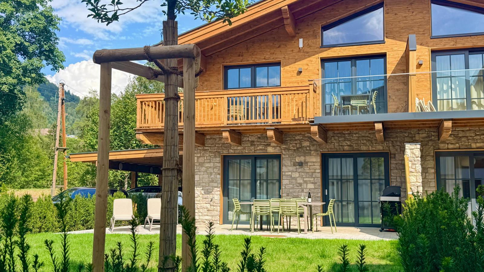 Tauernlodge Eben C1 - Jardins en été