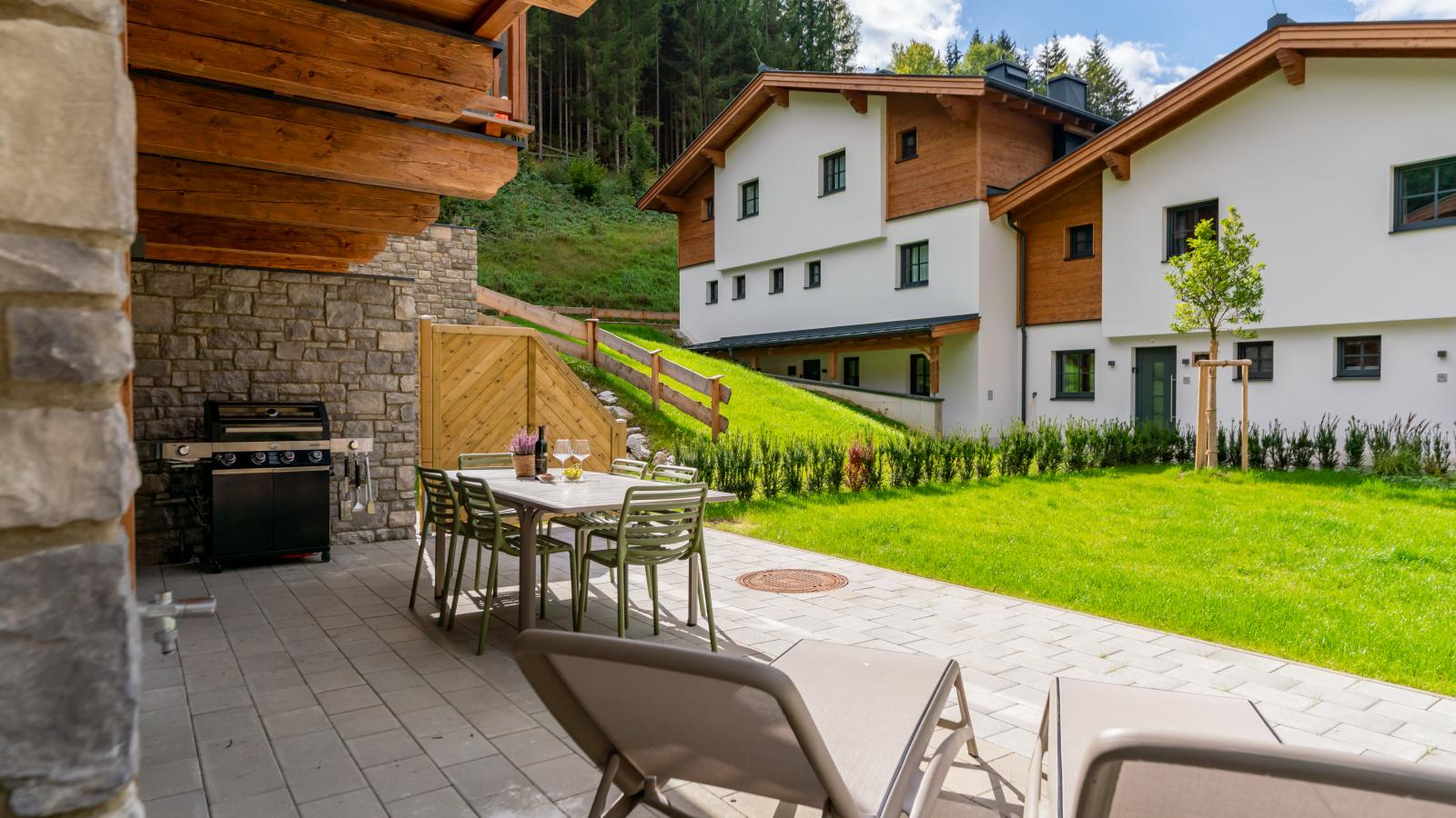 Tauernlodge Eben C1 - Tuinen zomer