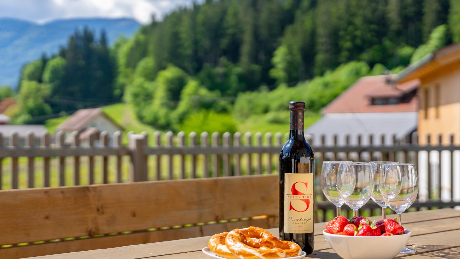 Obermöschach 7A-Uitzicht zomer