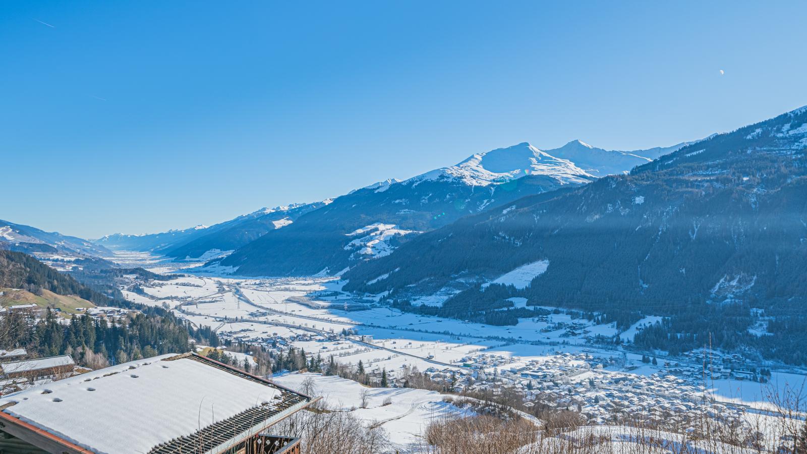 Das Haus am Berg-Uitzicht winter