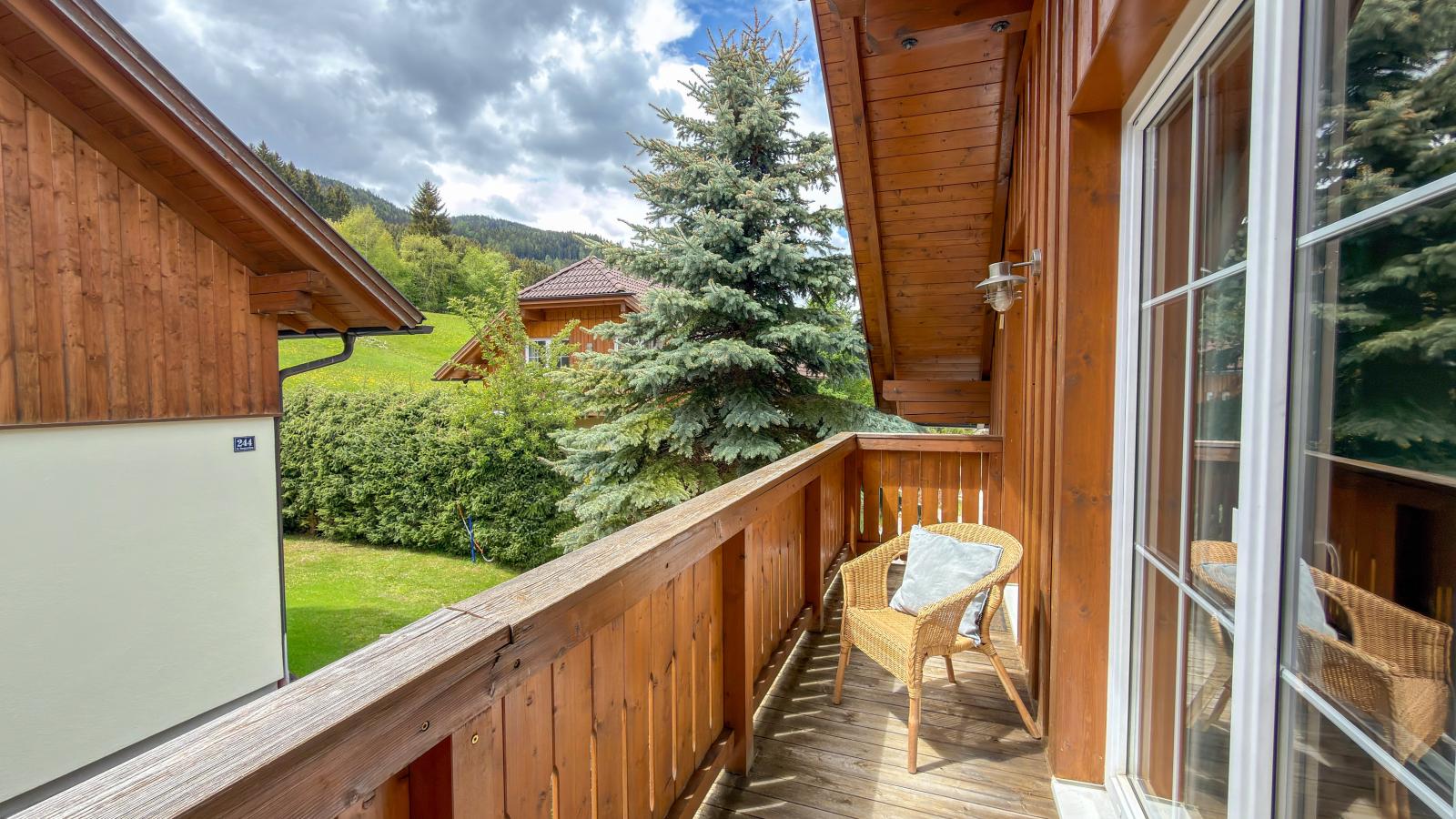 An der Piste - Terrasbalkon