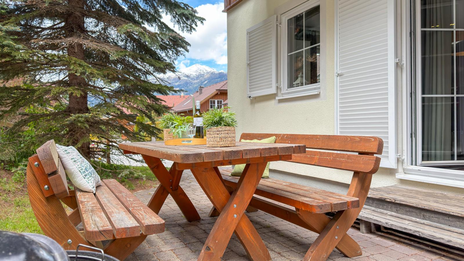 An der Piste - Terrasbalkon