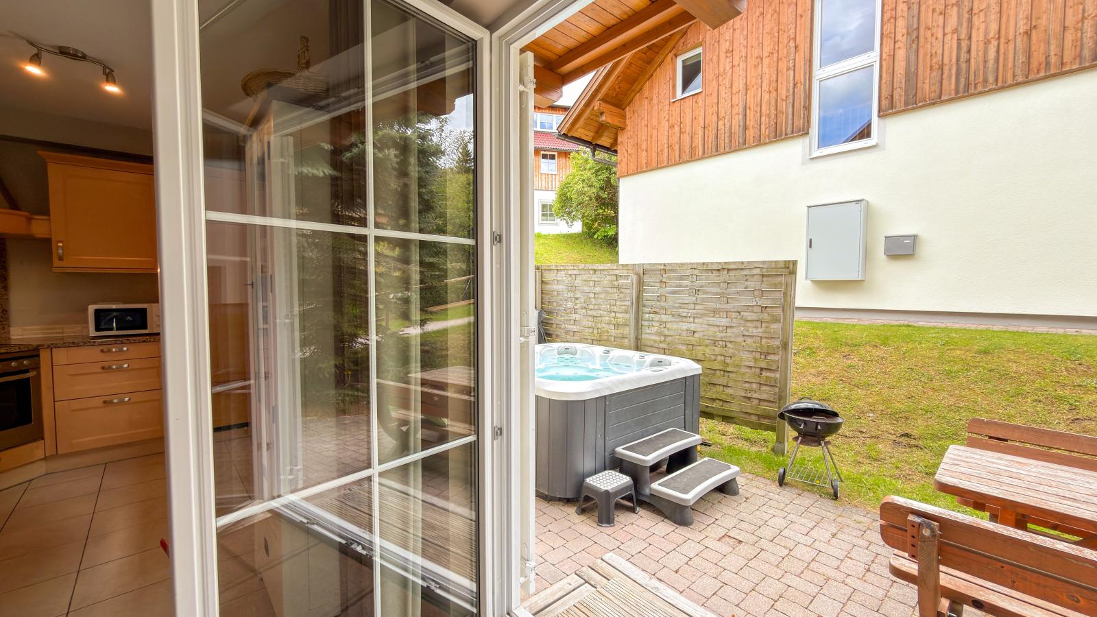 An der Piste - Terrasbalkon