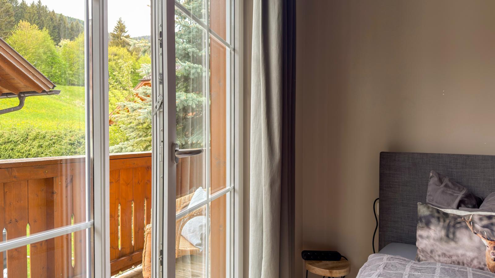 An der Piste - Terrasbalkon