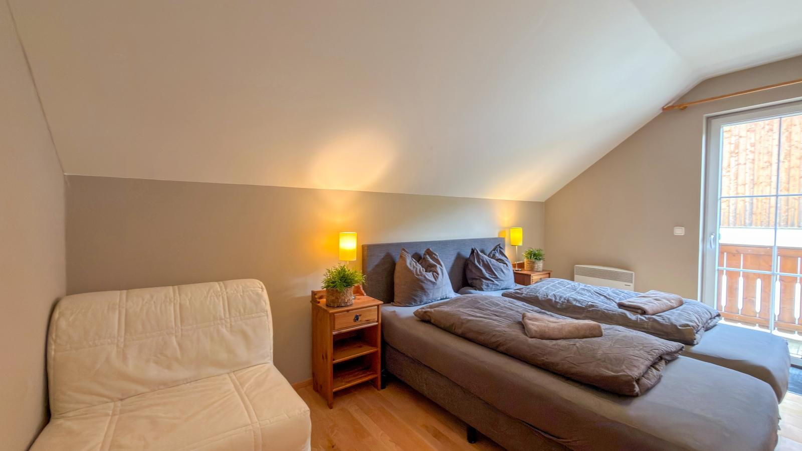 An der Piste - Slaapkamer
