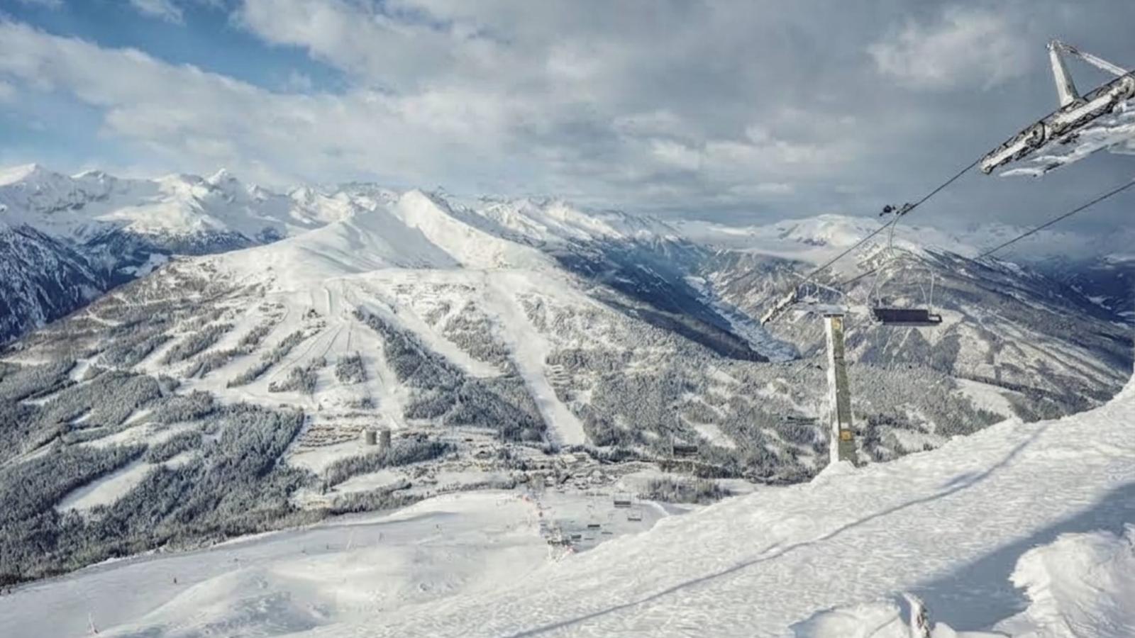 An der Piste - Gebied winter 5km