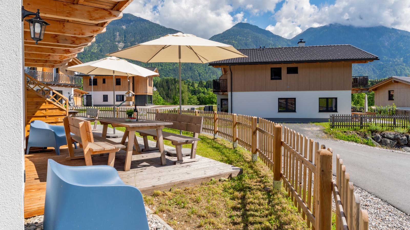 Obermöschach 6A-Tuinen zomer