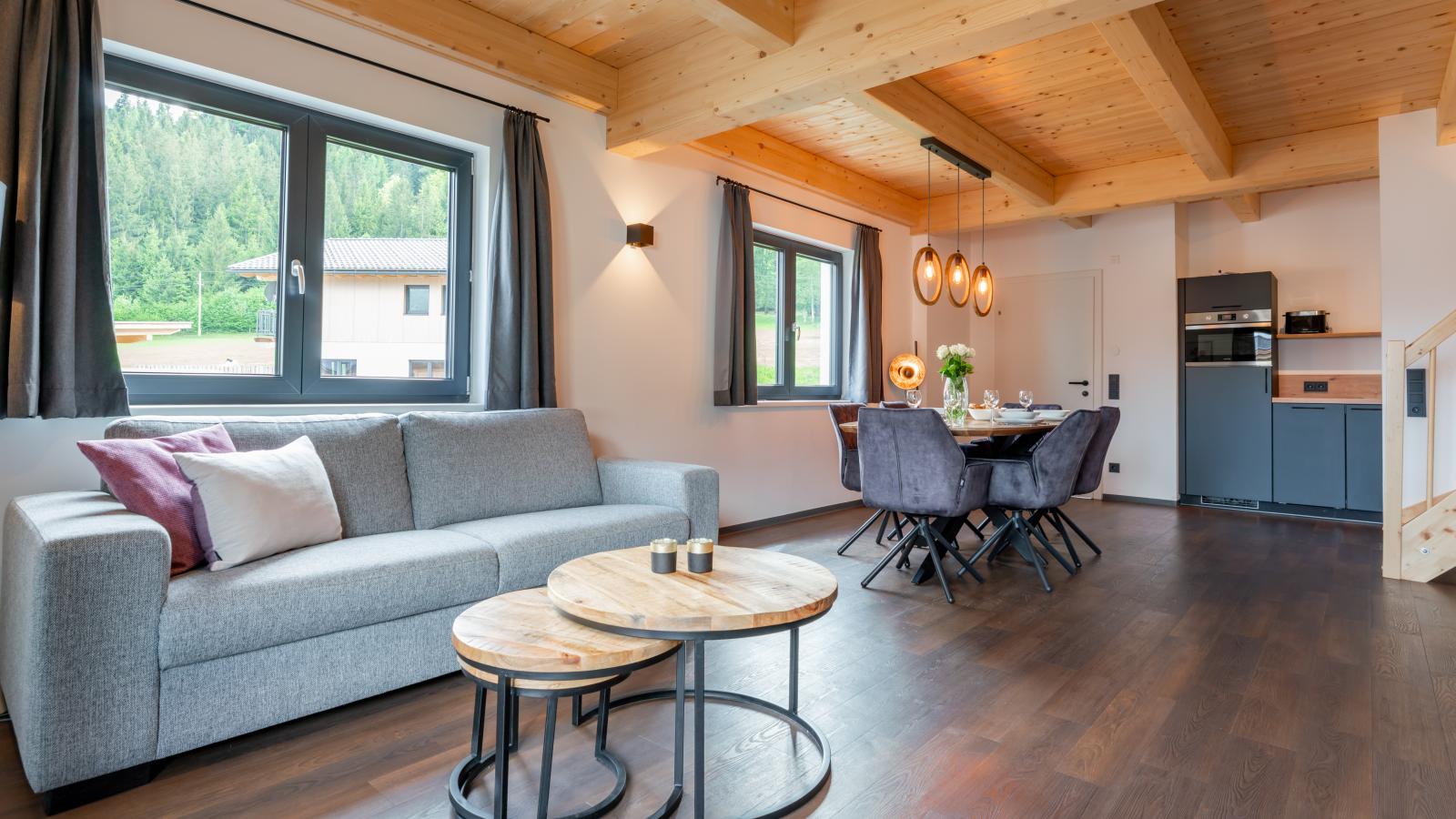 Obermöschach 6A-Woonkamer
