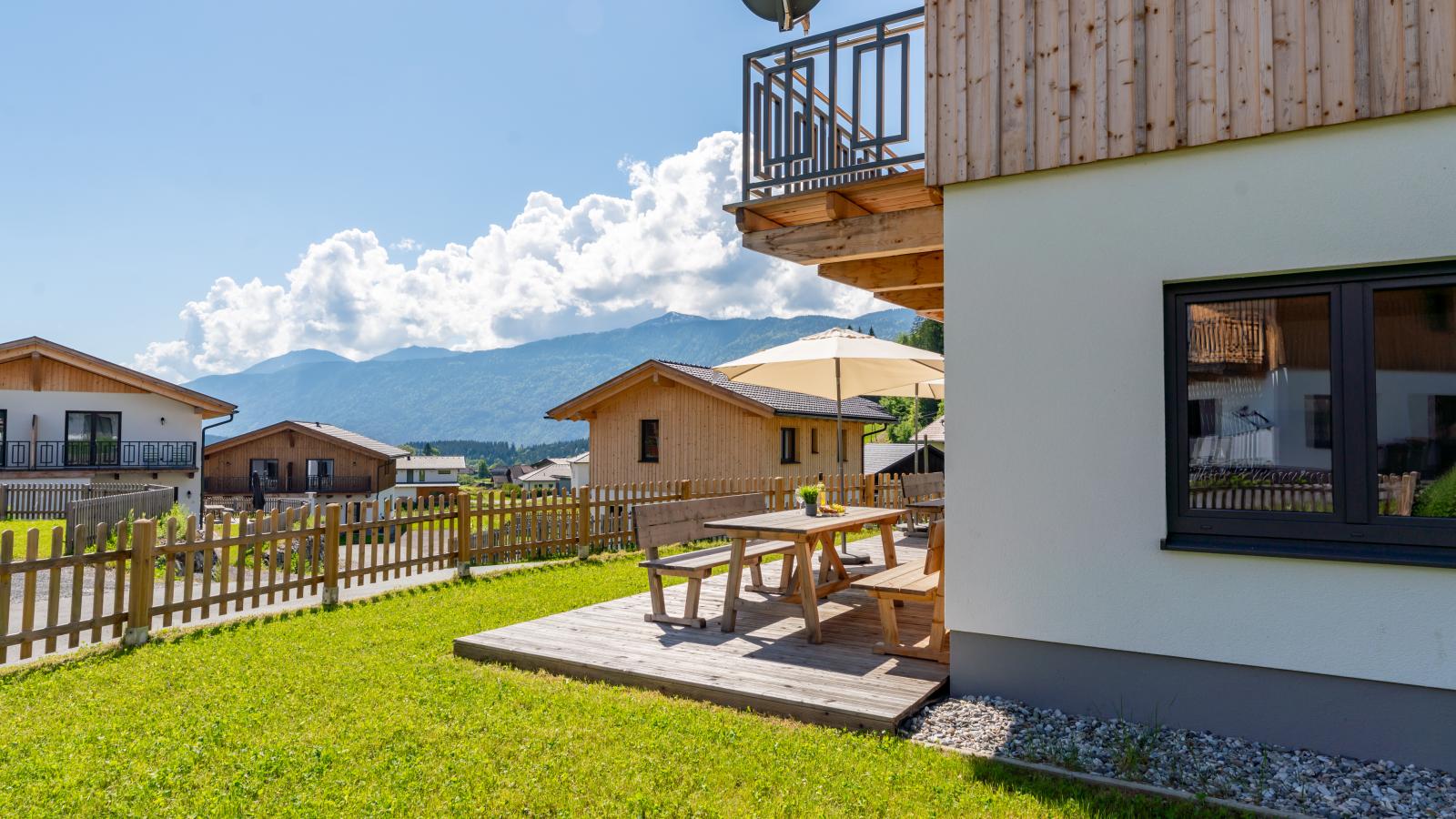 Obermöschach 6B-Tuinen zomer
