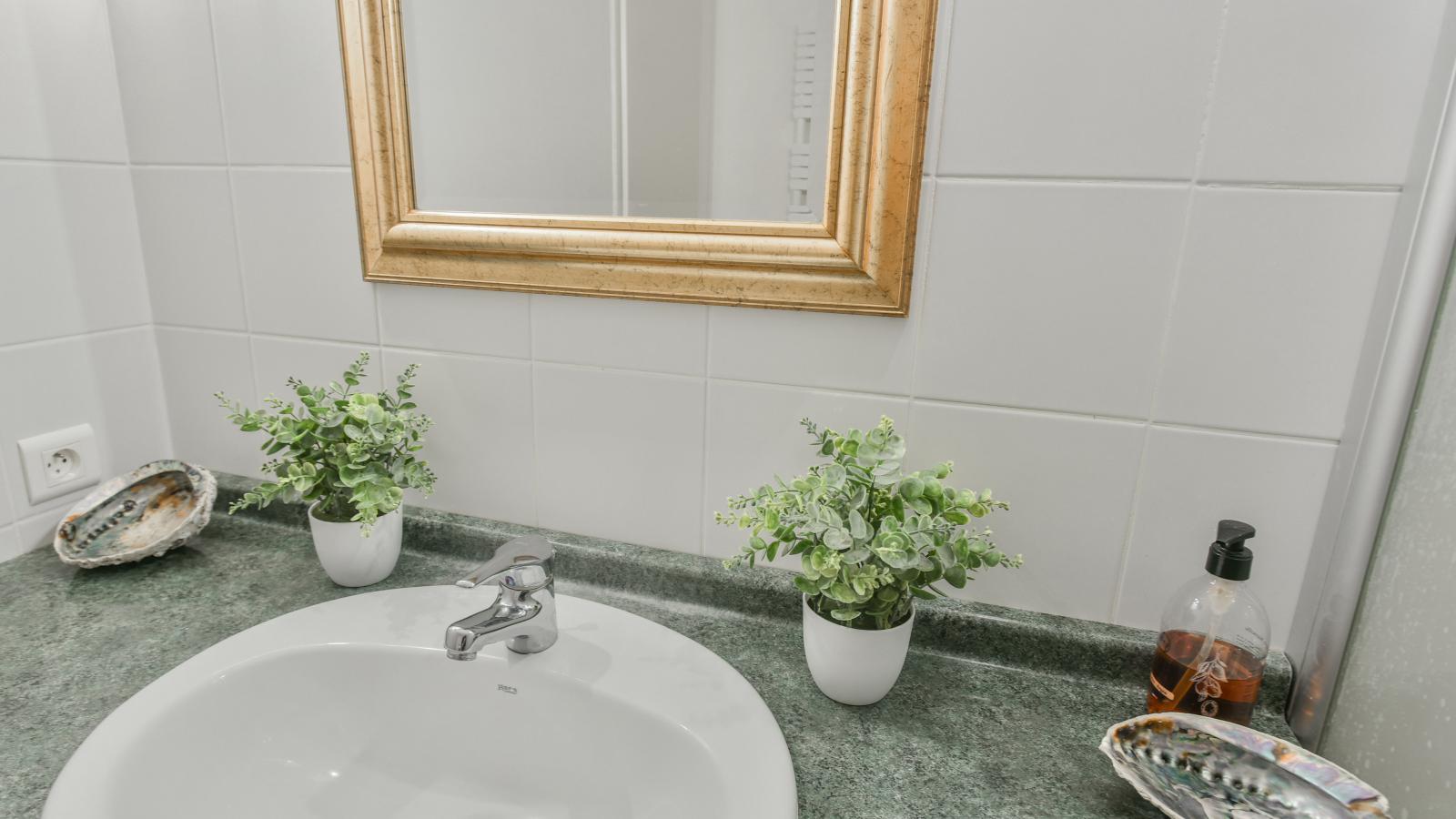 Grande gite Saint Martin le Redon-Badkamer