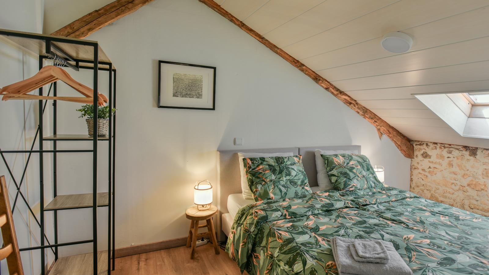 Grande gite Saint Martin le Redon-Slaapkamer