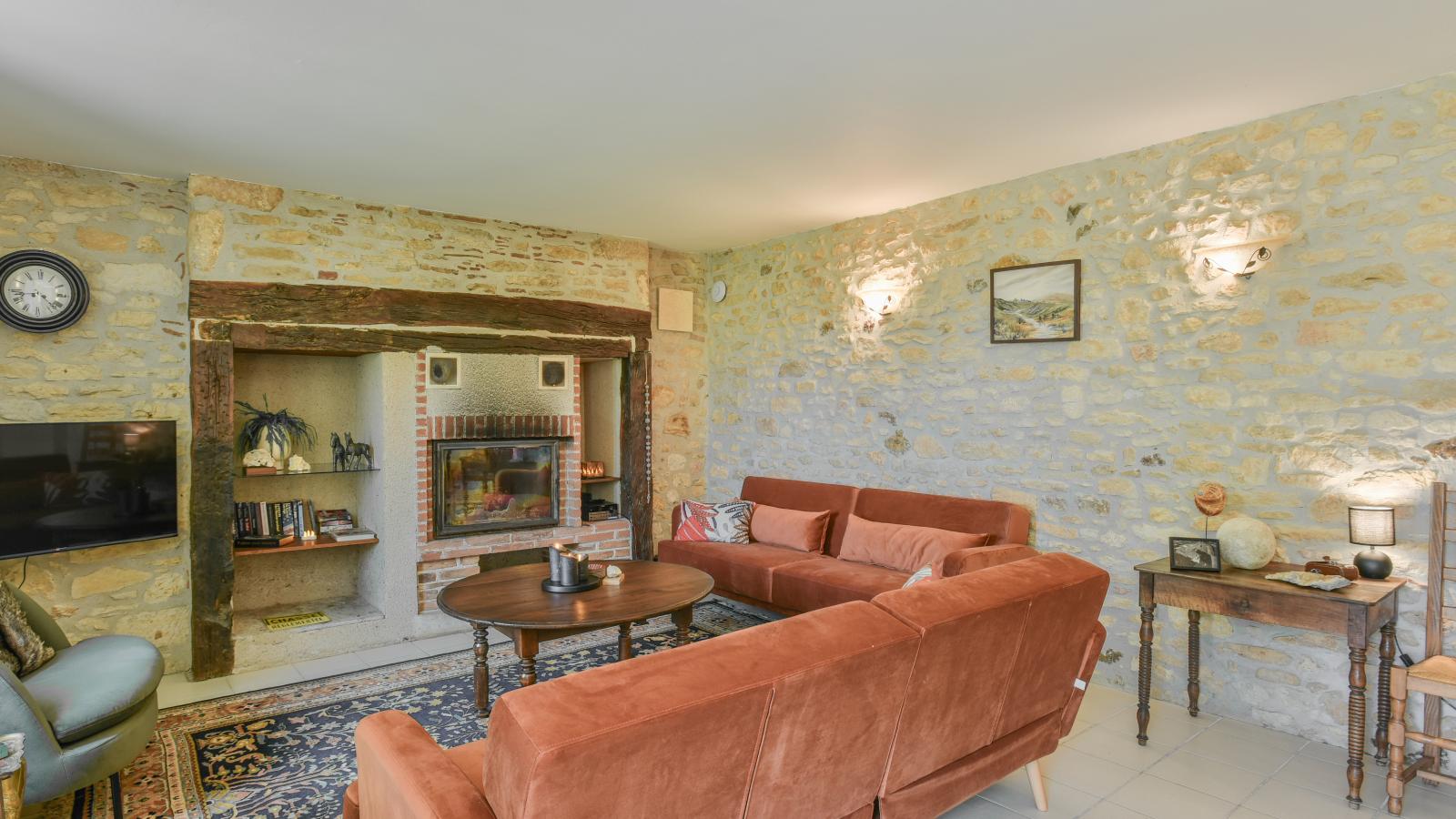 Grande gite Saint Martin le Redon-Slaapkamer