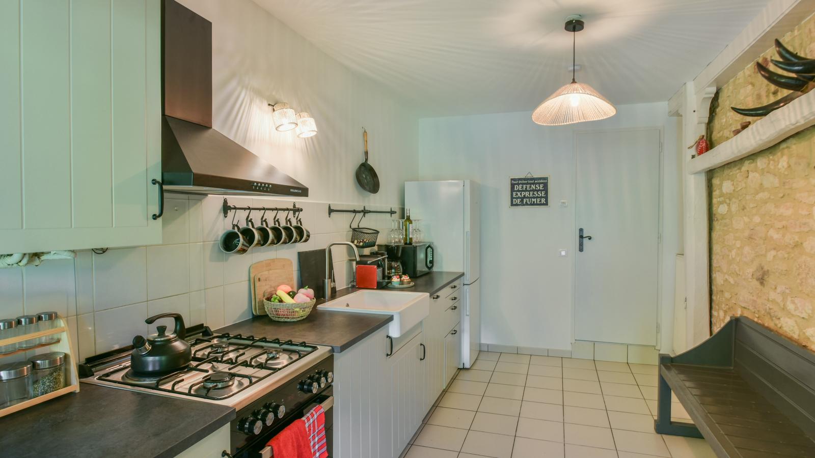 Grande gite Saint Martin le Redon-Keuken