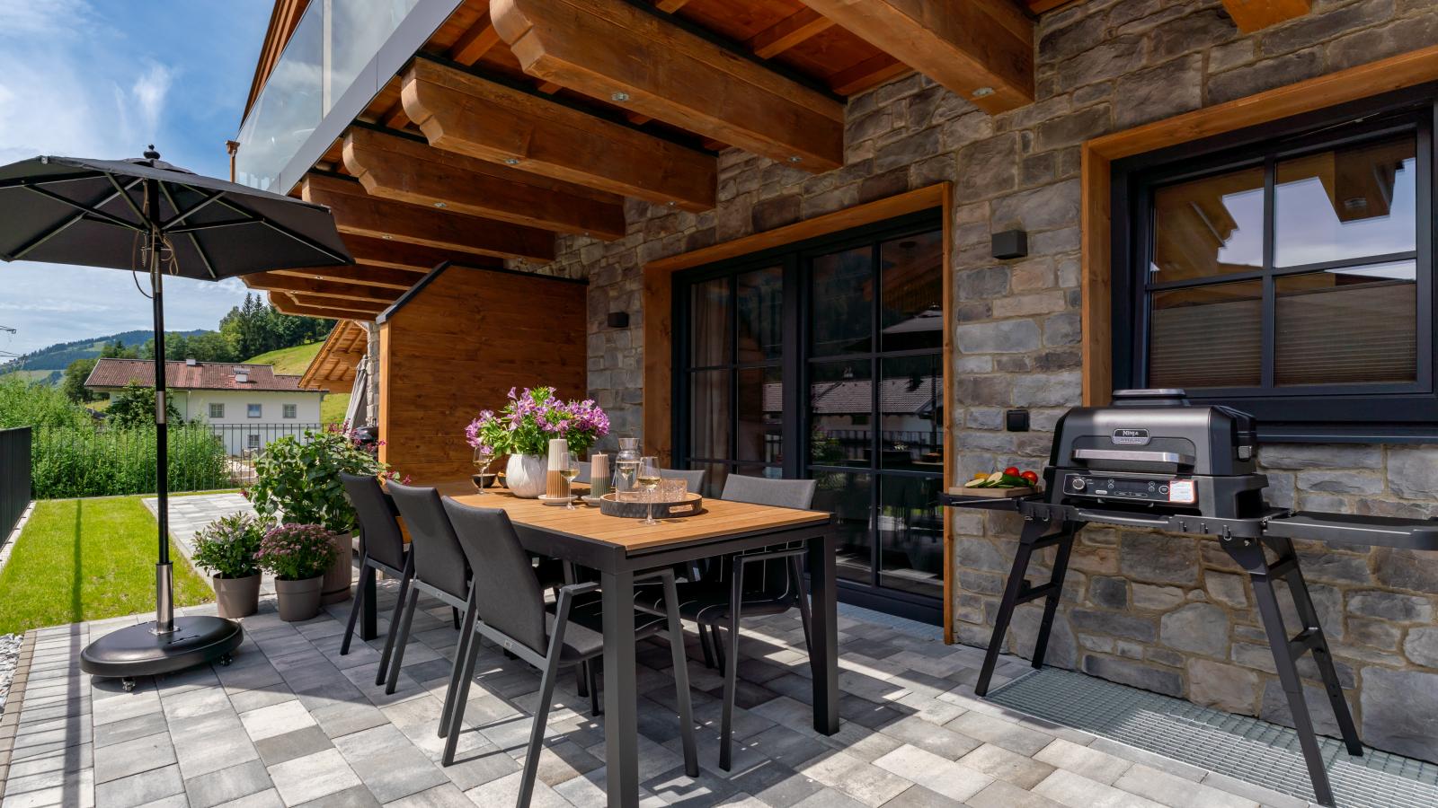 Tauernlodge Eben D4-Terrasse/Balkon