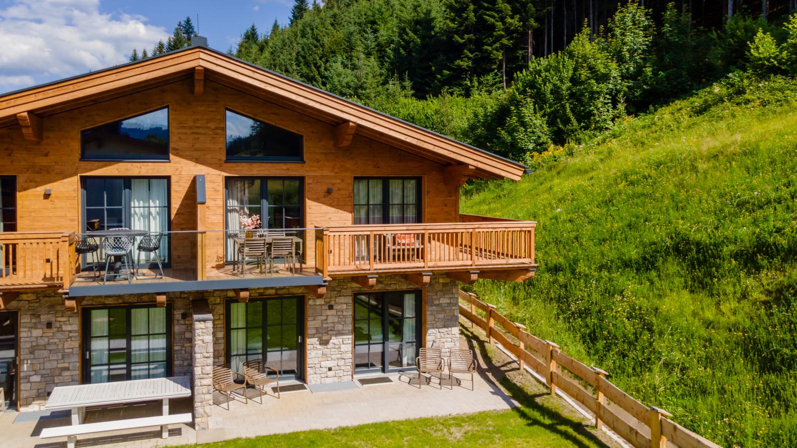 Tauernlodge Eben D4 - Buitenkant zomer
