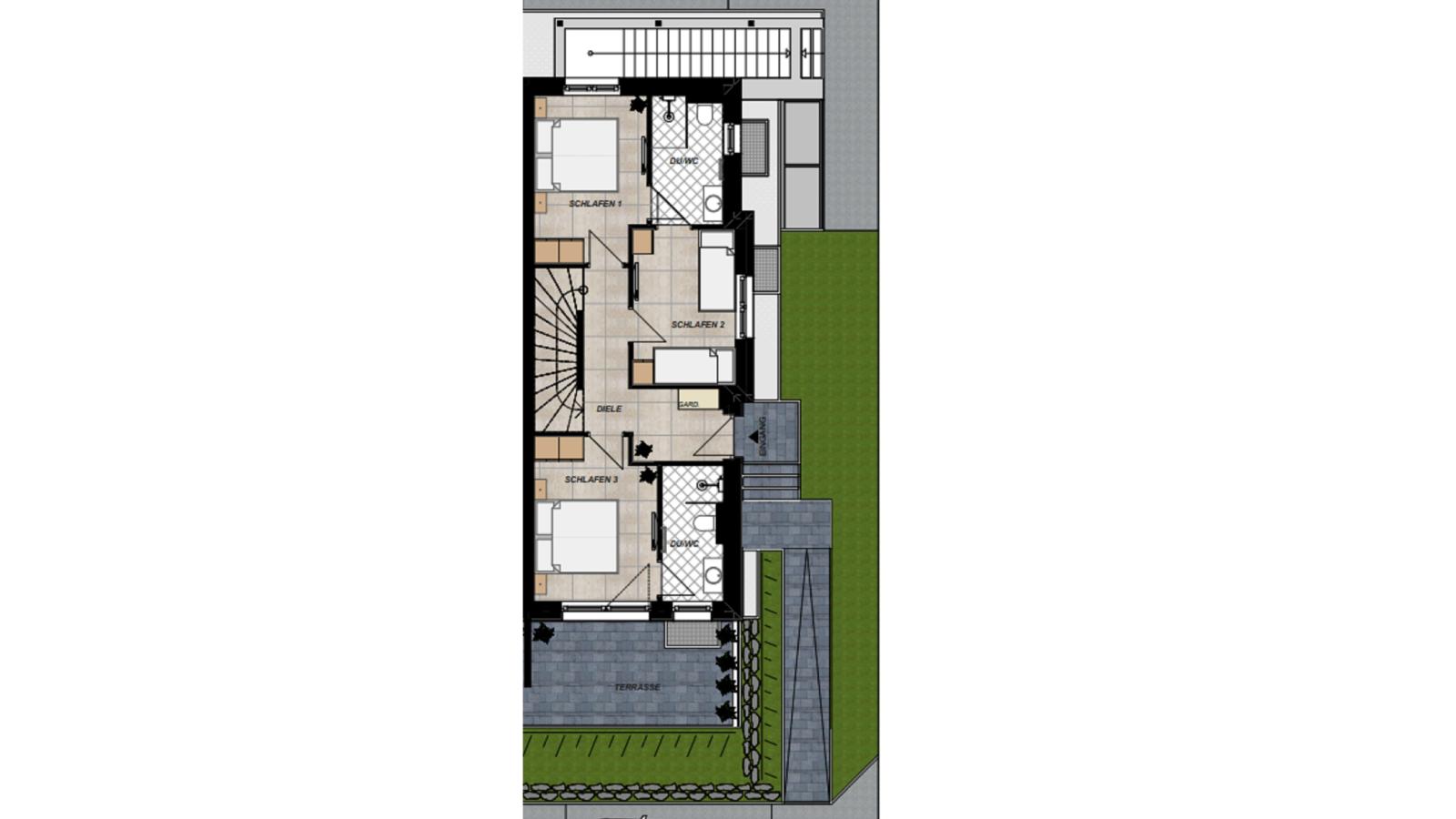 Tauernlodge Eben D4-Grundriss