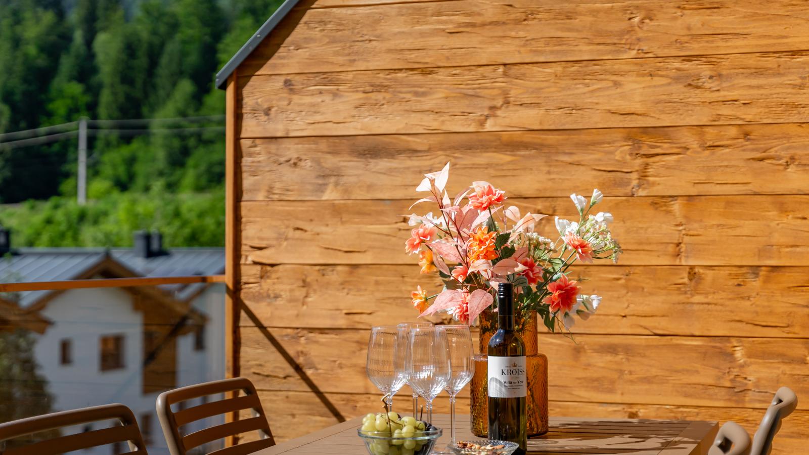 Tauernlodge Eben D4 - Terrasbalkon
