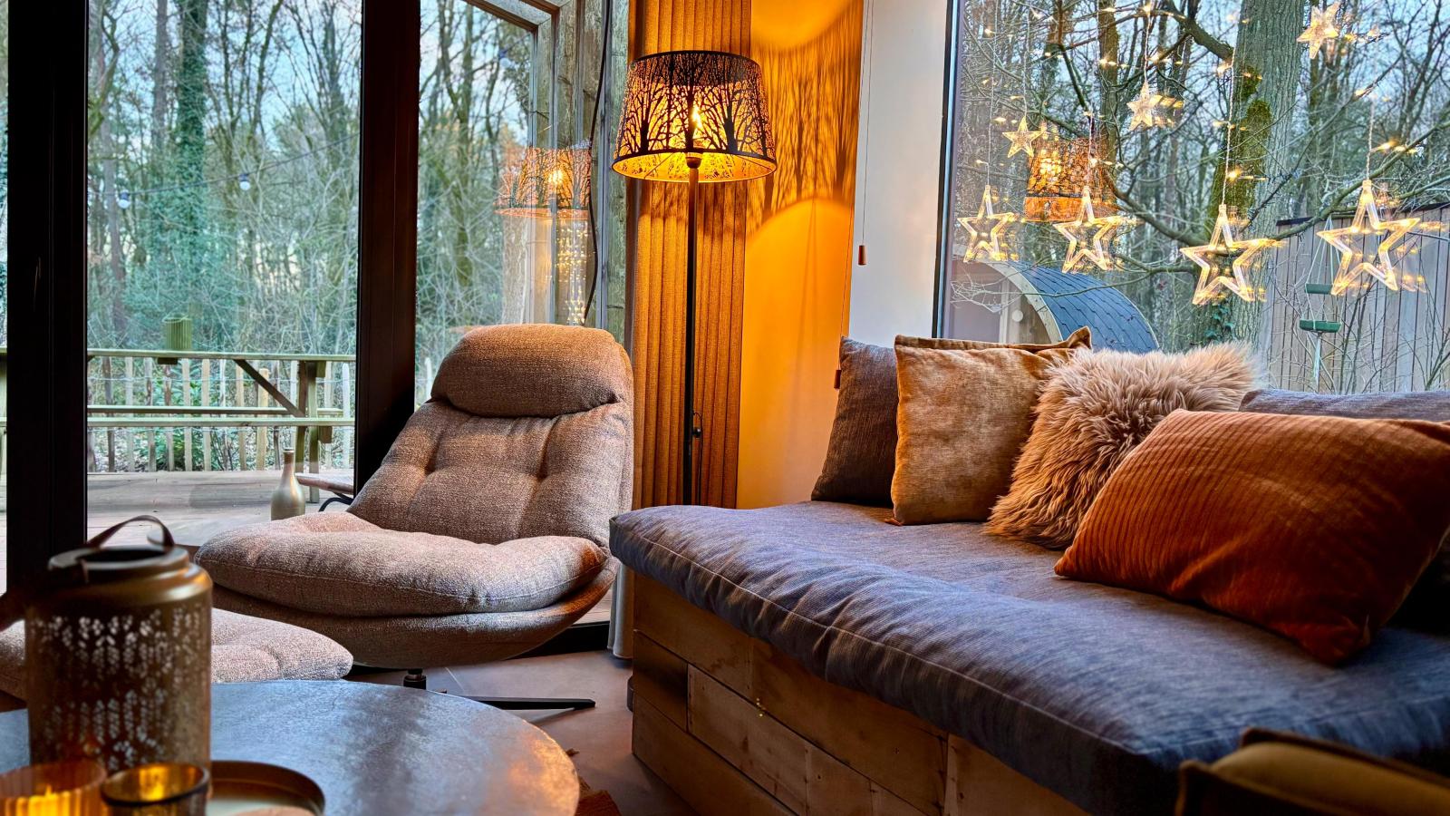 Cabin 22 - Woonkamer