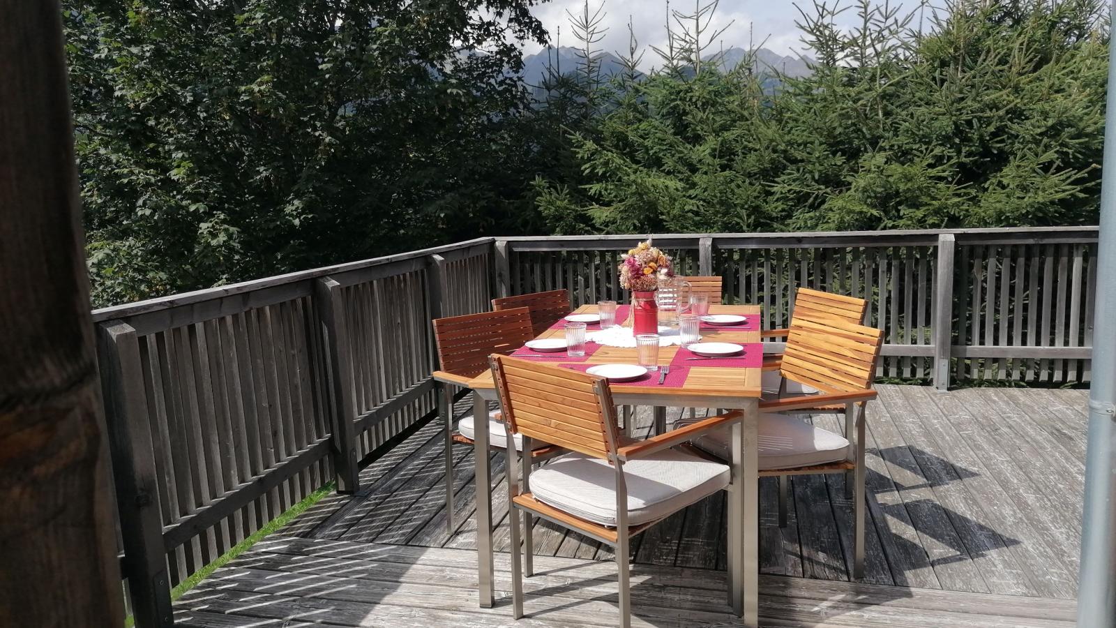 Die Bergliebe-Terrasbalkon