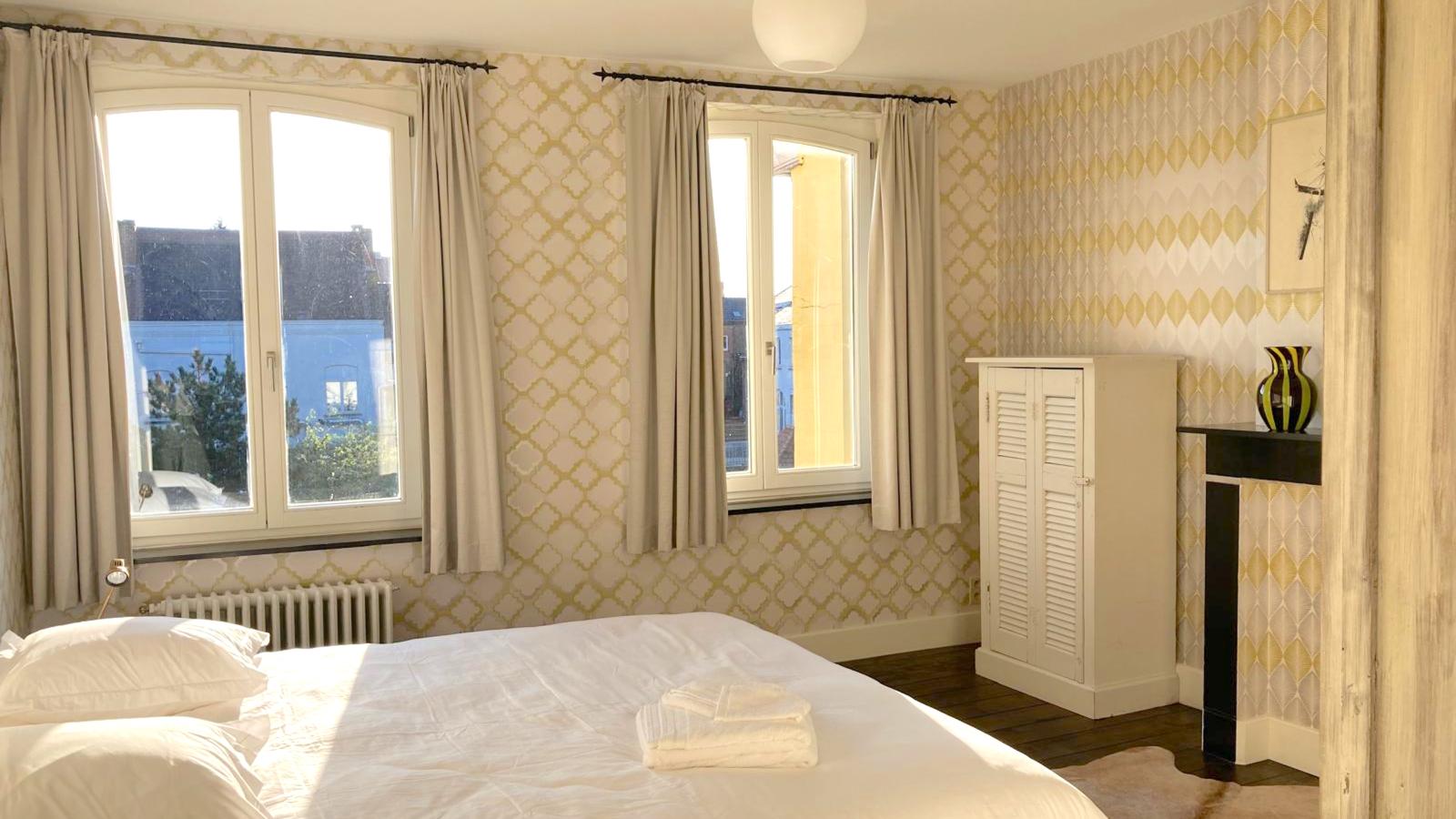 La Maison Bleue Ronse-Slaapkamer