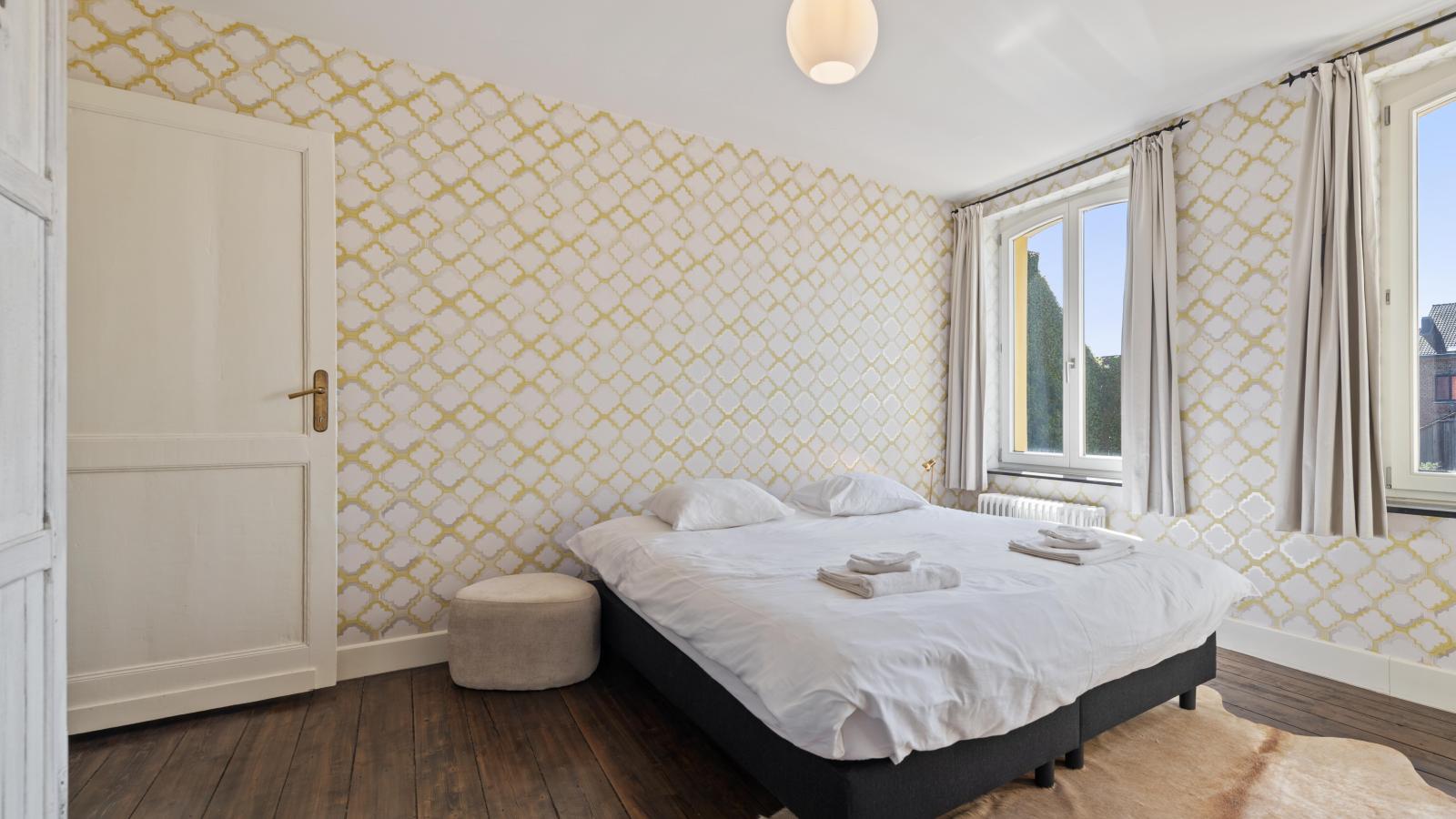 La Maison Bleue Ronse - Slaapkamer