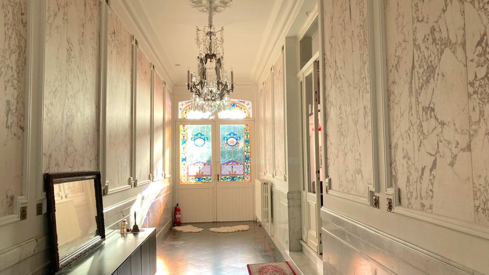 La Maison Bleue Ronse-Hal-ontvangst